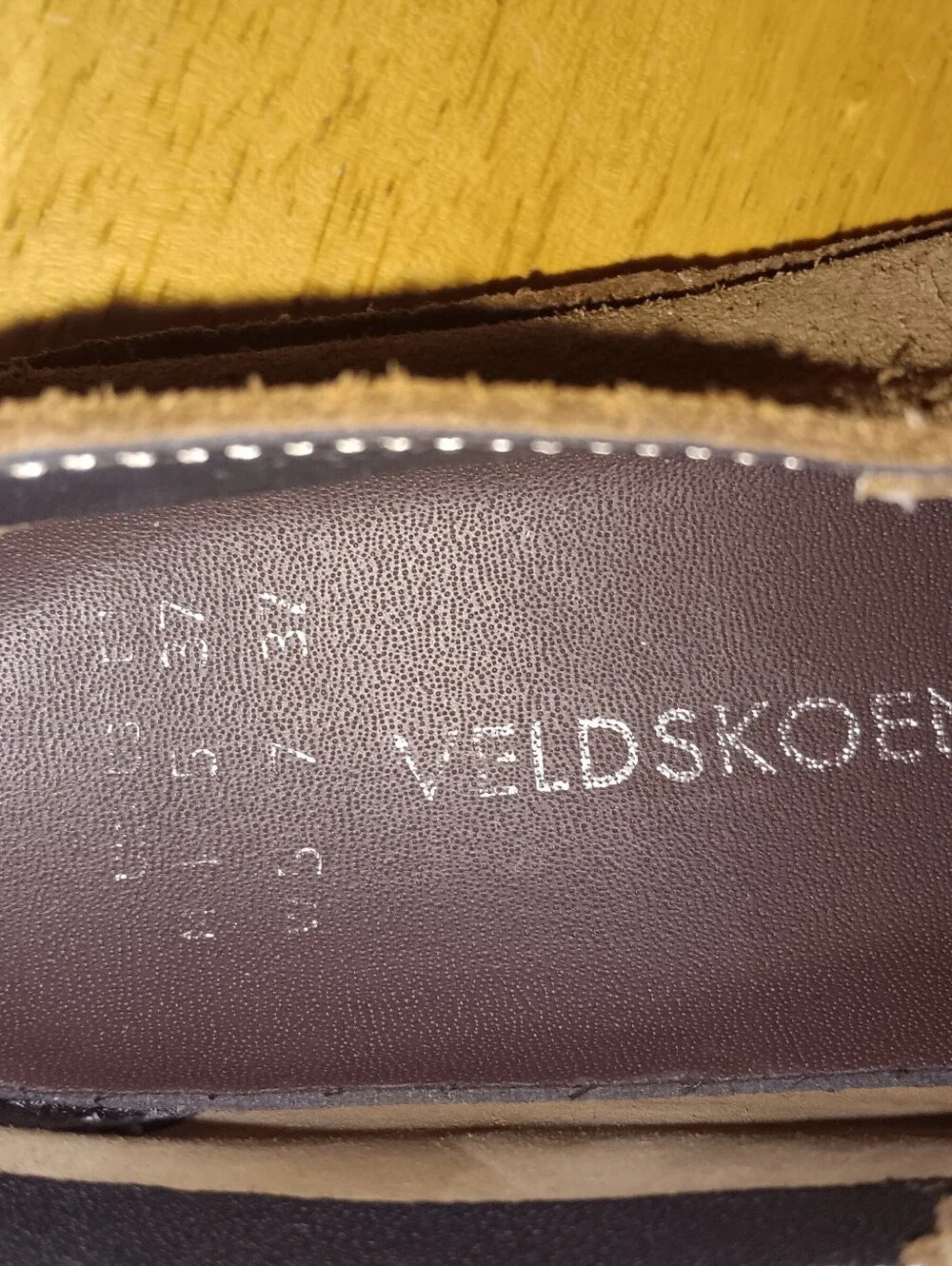 Veldskoen Brown Suede Casual Chukka Boots Size 5 Mens Womens 7